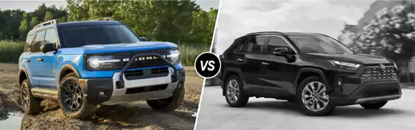 2025 Ford Bronco Sport vs Toyota RAV4