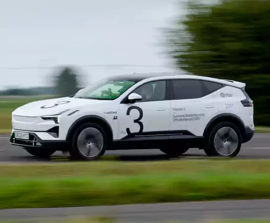 Polestar 3 sets a Guinness World Record