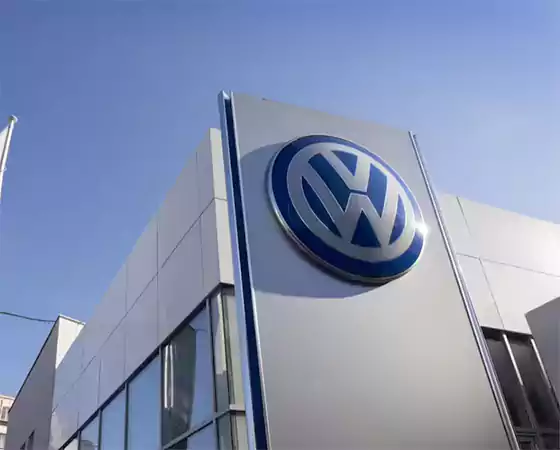 Volkswagen shares climbed after a pre close investor call