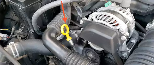 Locating the Dipstick