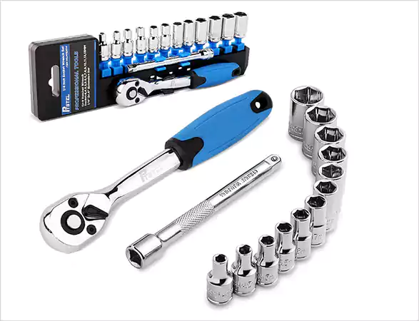Ratchet and Socket Set