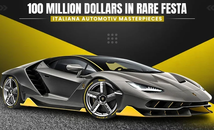 100 million dollars in rare festa italiana automotiv masterpieces