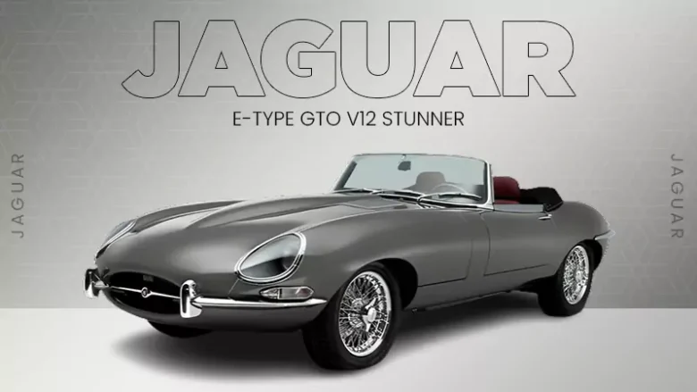 Jaguar E-Type GTO V12 Stunner