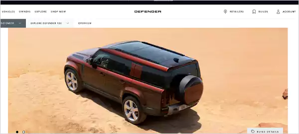 Land Rover Defender 130 as one of the Best 7 Seater Cars