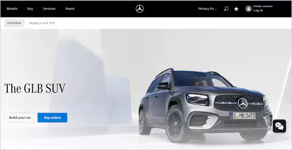 Mercedes Benz GLB as one of the Best 7 Seater Cars