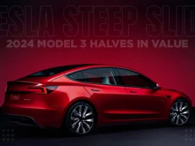 tesla steep slide 2024 model