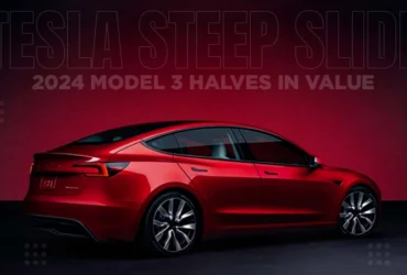 tesla steep slide 2024 model