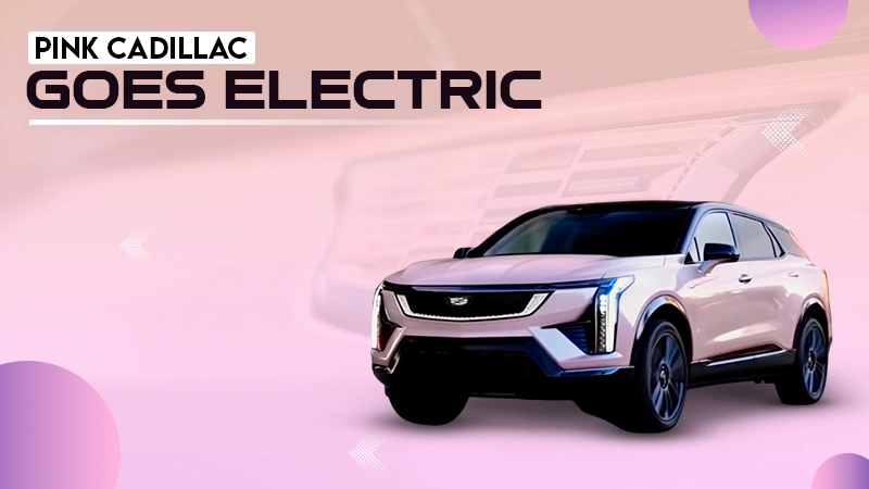 pink cadillac goes electric