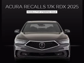Acura Recalls 17K RDX 2025 Models for Steering Issue