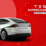 tesla supercharger for business program