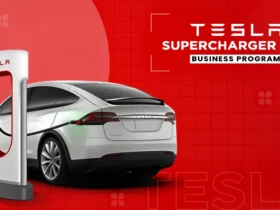 tesla supercharger for business program