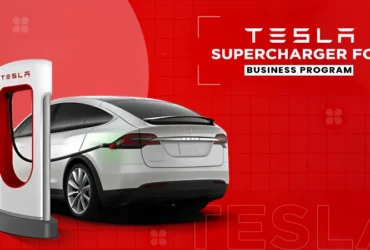 tesla supercharger for business program