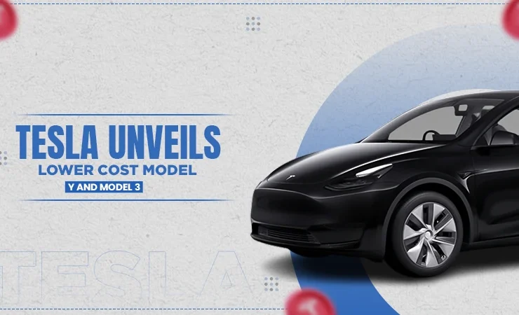 tesla unveils lower cost model y and model 3