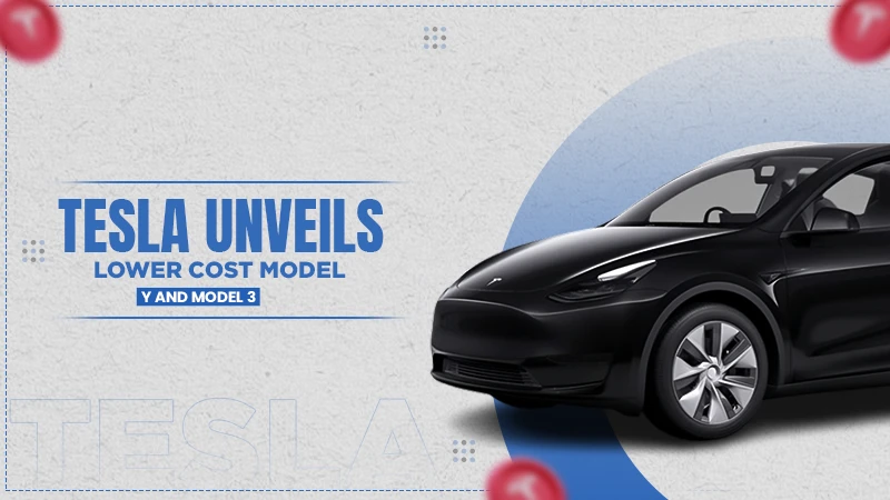 tesla unveils lower cost model y and model 3