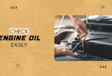 check engine oil easily
