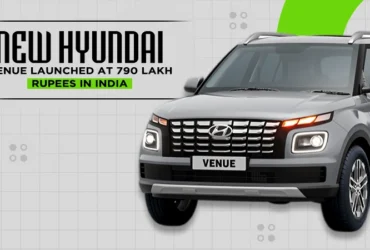 new hyundai venue launched at 790 lakh rupees in india