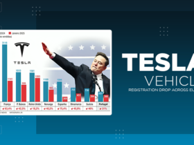 Tesla Vehicle Registrations Drop Across Europe